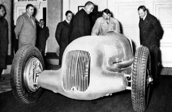 1933  Adolf Hitler admires the new Mercedes-Benz W25.jpg