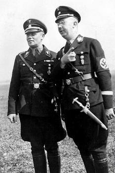 Himmler with Hans Baur, Hitler's personal pilot.jpg