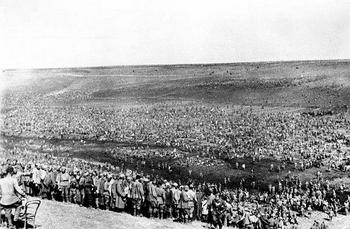 In the initial months of Barbarossa millions of Russian soldiers surrendered.jpg
