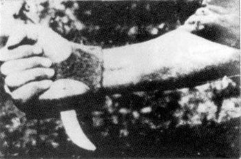 Jasenovac Serb-cutter - Ustasa's invention for slaughtering Serbs.jpg