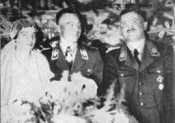 SA Chief of Staff Ernst Roehm as a guest at the wedding of the SA Chief of Berlin Karl Ernst in May 1934..jpg
