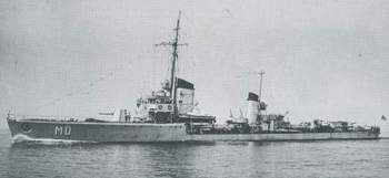 Torpedoboot Möwe. Baugleich mit Kondor und Albatros und ebenfalls zur Kriegsschiffsgruppe 5 gehörig !.jpg