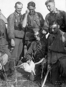 Waffen SS troops and  chicken.jpg