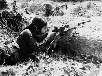 Woman NLF Fighter in Cu Chi 1966.jpg