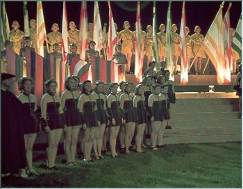 nazi-germany-second-The play  Night of the Amazons  in progress at Nymphenburg Castle park, Munich. 1939.jpg