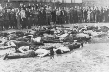 where pro-German Lithuanian nationalists killed more than 50 Jewish men,1941.jpg